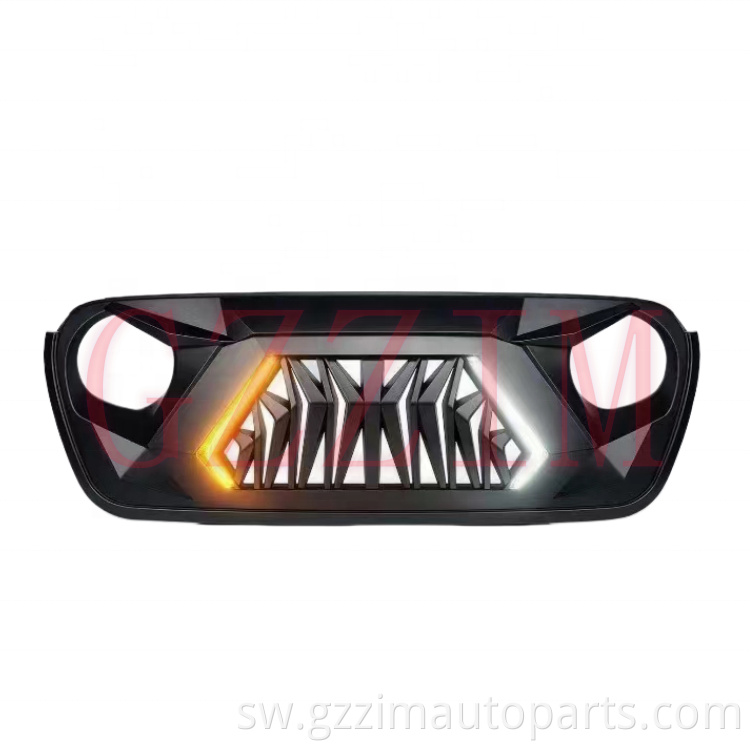 ABS Plastic Front Grille Middle Grille Used For JL JK